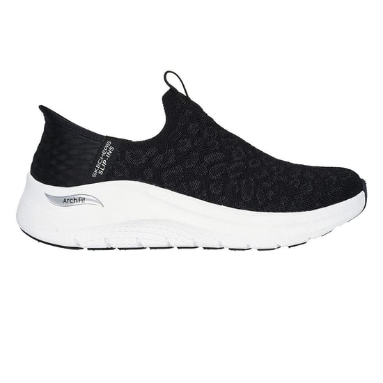 Skechers Arch Fit 2.0 Jacquard-sportschoenen voor dames (Zwart) - Image 1