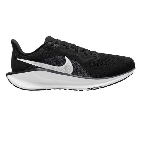 Nike Mens Air Zoom Pegasus 41 Road Pegasus Trainers (Black/White) - Image 1