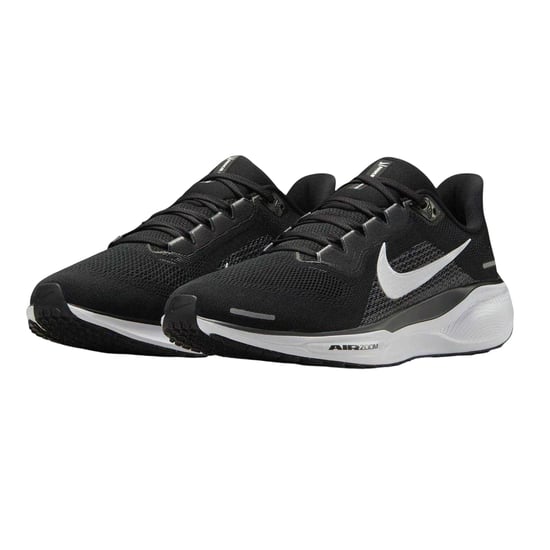 Nike Mens Air Zoom Pegasus 41 Road Pegasus Trainers (Black/White) - Image 5