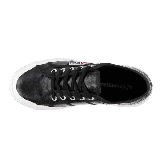 Superga Dames/Dames 2750 Nappaleer Trainers (Zwart, Wit) - Image 4