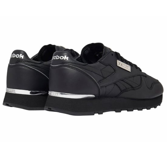 Mallet Heren Klassieke Leren Trainers (Zwart) - Image 2