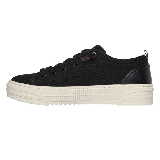 Skechers Dames/Dames Bobs Copa Canvas Trainers (Zwart) - Image 2