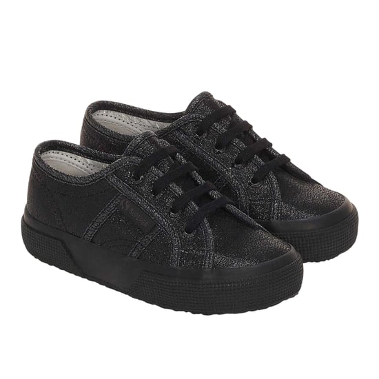 Superga Meisjes Lamej Canvas Schoenen (Totaal Zwart Hematiet) - Image 5
