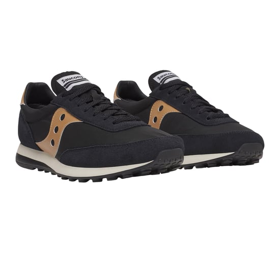 Saucony Unisex-sportschoenen van suède, maat 80 voor volwassenen (Zwart) - Image 4