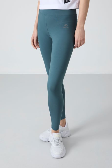 Hoge Taille Katoenen Elastanen Leggings - Image 2