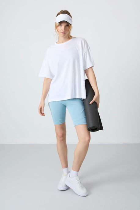 Hoge Taille Korte Sport Leggings - Image 2