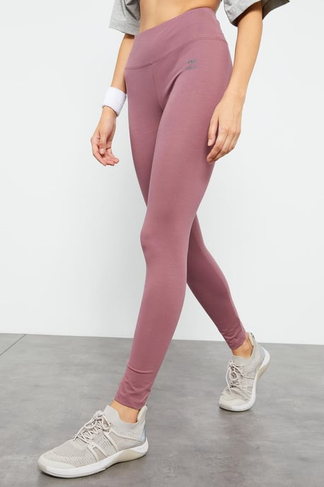 Hoge Taille Katoenen Elastaan Leggings - Image 2