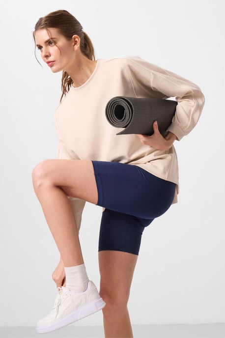 Korte Hoge Taille Sport Leggings - Image 5