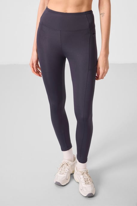 Hoge taille skinny legging met zak - Image 2