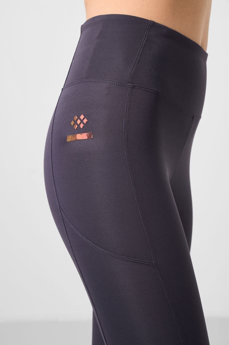 Hoge taille skinny legging met zak - Image 3