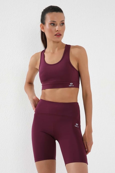 Korte Hoge Taille Sport Leggings - Image 3