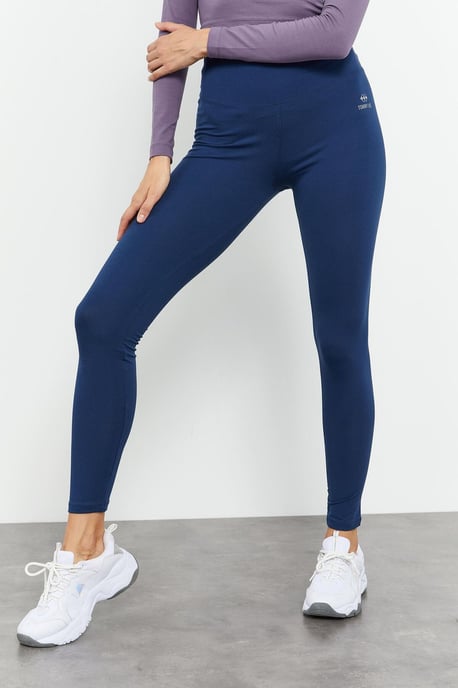 Hoge Taille Katoen Elasthaan Leggings - Image 6