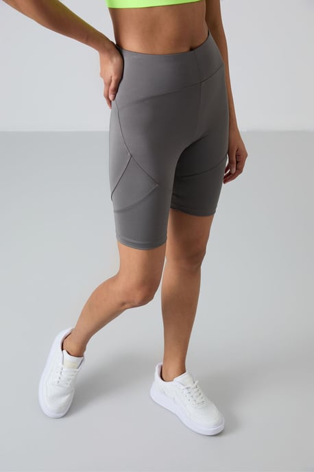 Korte Hoge Taille Brei Leggings - Image 3