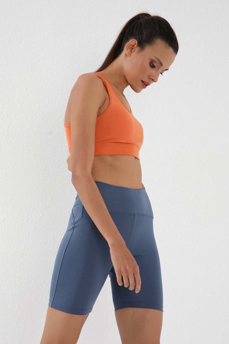 Korte Hoge Taille Sport Leggings - Image 5