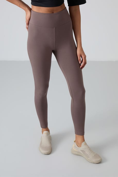 Hooggeschoren Katoenen Elastan Leggings - Image 4
