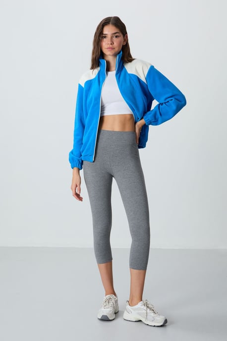 Hoge Taille Capri Sportleggings - Image 3