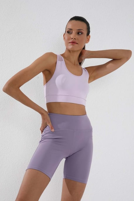 Korte Hoge Taille Sport Leggings - Image 6