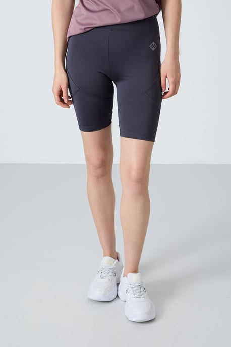 Korte Hoge Taille Gebreide Leggings - Image 4
