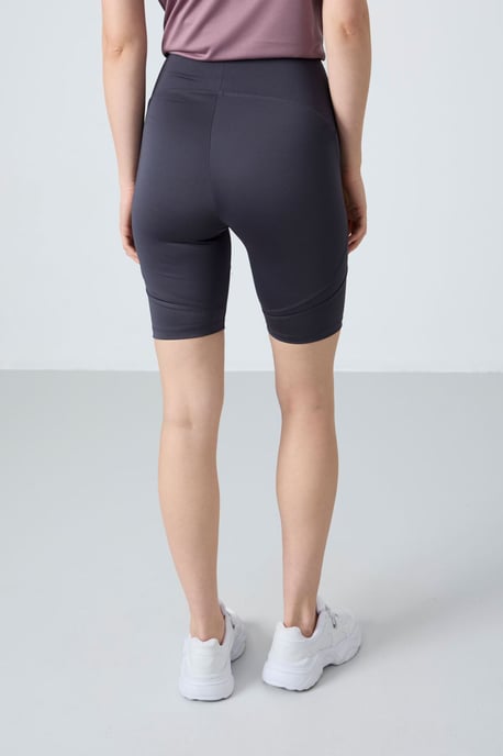Korte Hoge Taille Gebreide Leggings - Image 6