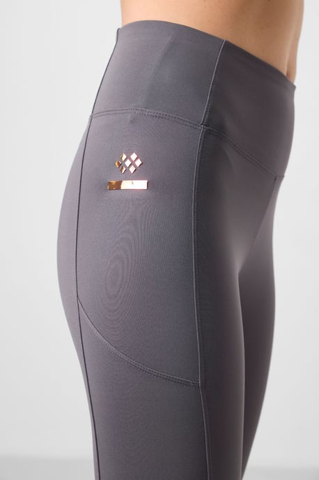 Hoge Taille Skinny Leggings Met Zak - Image 3
