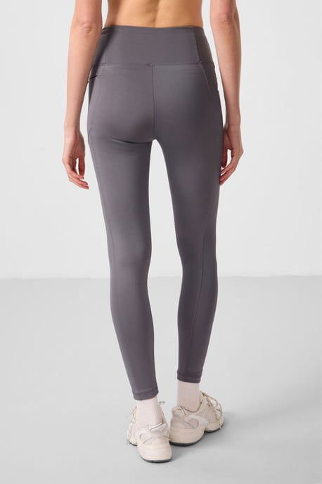 Hoge Taille Skinny Leggings Met Zak - Image 6