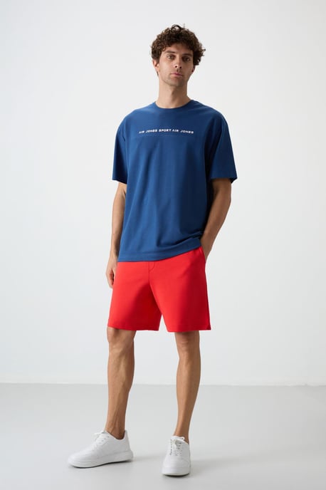 Heren Katoenmengsel Jersey Shorts - Image 3