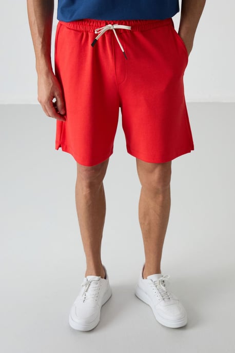 Heren Katoenmengsel Jersey Shorts - Image 5