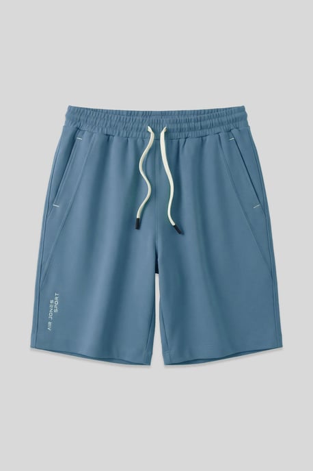 Heren Katoenmix Sweats Shorts - Image 1