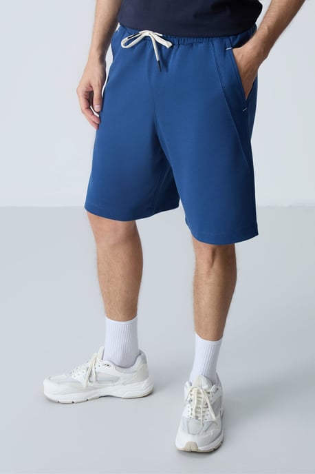 Heren Katoenen Mix Sweatshorts - Image 4