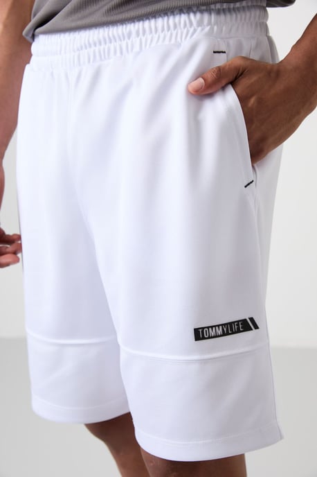 Heren Effen Sweatshorts - Image 3