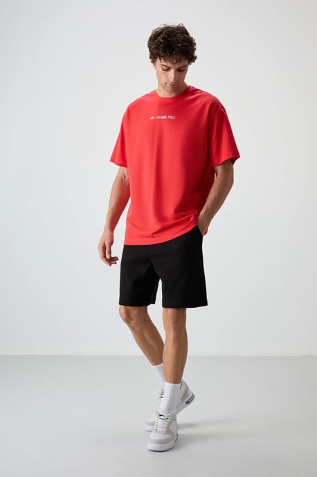 Heren Katoenmix Jersey Shorts - Image 4