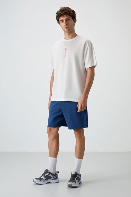 Heren Katoenmix Jersey Korte Broek - Image 2