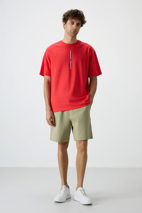Heren Katoenmix Jersey Korte Broek - Image 3