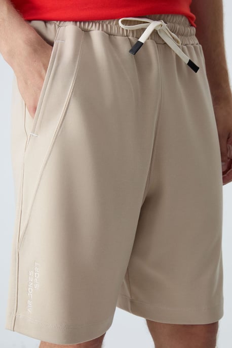 Heren Katoenmix Sweat Shorts - Image 4