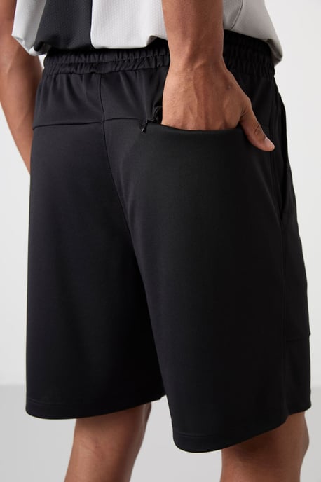 Heren Effen Sweatshorts - Image 5