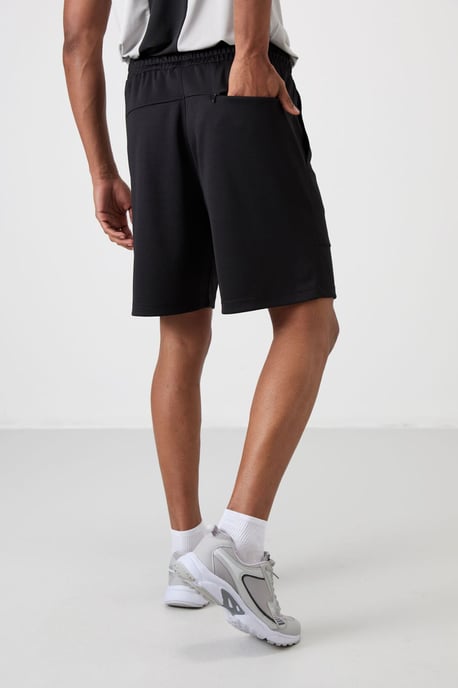 Heren Effen Sweatshorts - Image 6
