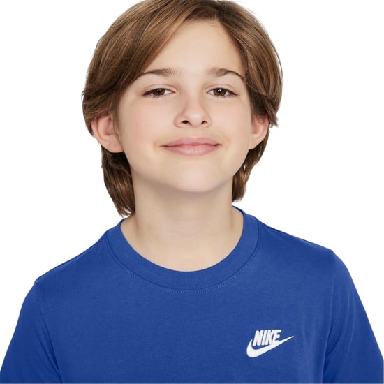 Nike Kinderen Futura Klassiek Logo Regular T-shirt (Marine) - Image 3
