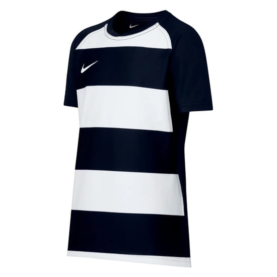 Nike Rugby-shirt met ronde hals voor kinderen (Zwart/Wit) - Image 3