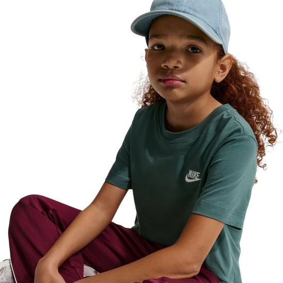 Nike Kinderen Futura Klassiek Logo Regular T-shirt (Leisteengrijs) - Image 1