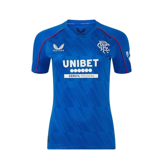 Castore Womens/Ladies 2024 2025 Rangers FC Football Shirt (Blue) - Image 1