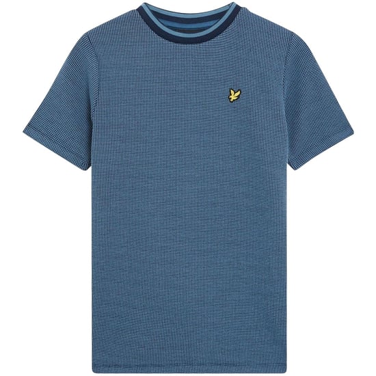 Lyle & Scott Wafel Normaal T-shirt Kinderen/Kinderen (Donkere marine) - Image 1