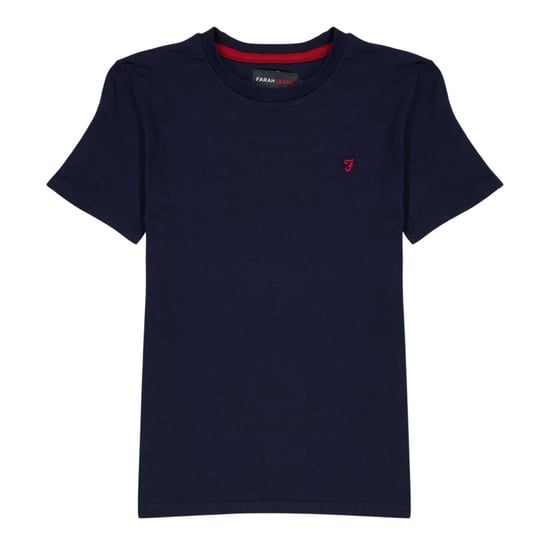 Farah Geborduurd Logo-T-shirt voor Kinderen/Kinderen (Marineblauw) - Image 1