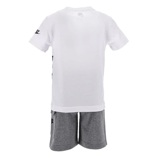 Nike Childrens/Kids Wordmark T-Shirt & Shorts Set (Carbon Heather) - Image 2