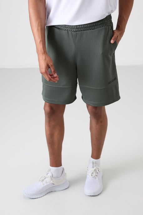 Heren Effen Sweatshorts - Image 2