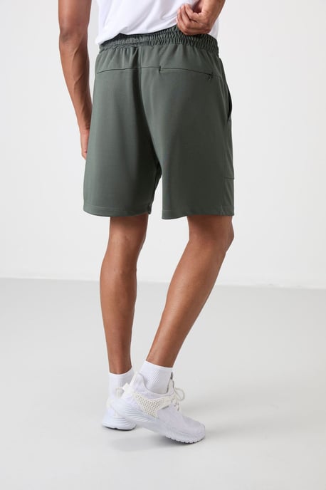 Heren Effen Sweatshorts - Image 6