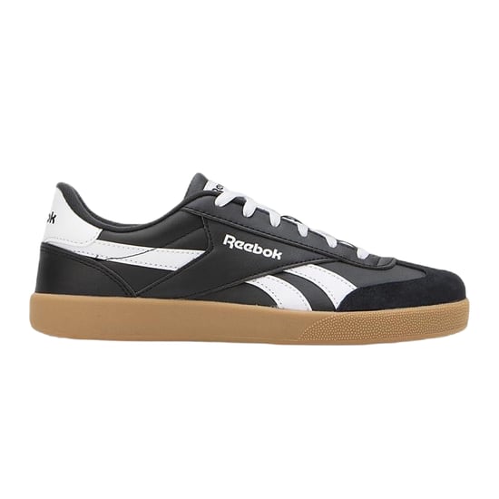 Reebok Heren Smash Edge Leren Trainers (Zwart, Wit) - Image 3