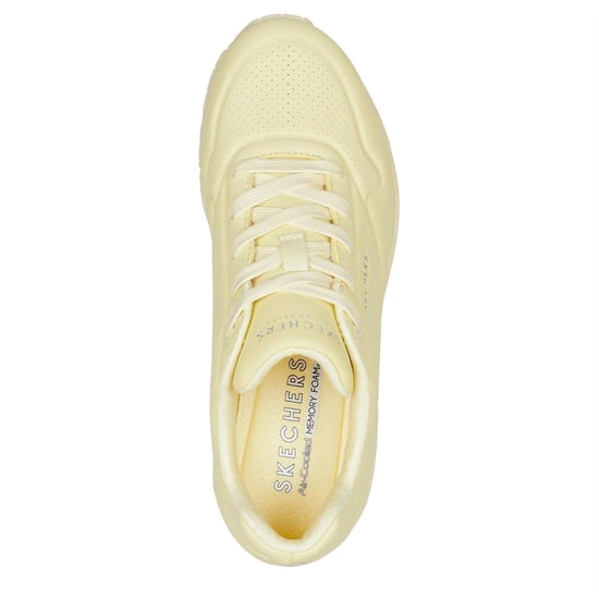 Skechers Uno Stand On Air Pastel-sportschoenen voor dames (Geel) - Image 3
