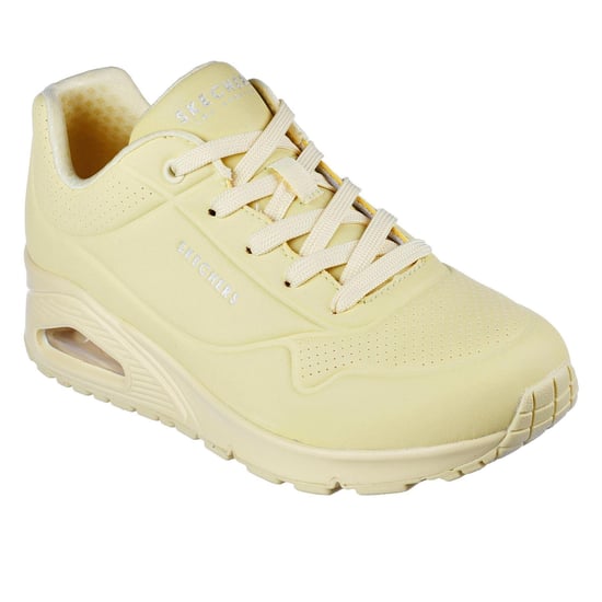 Skechers Uno Stand On Air Pastel-sportschoenen voor dames (Geel) - Image 4