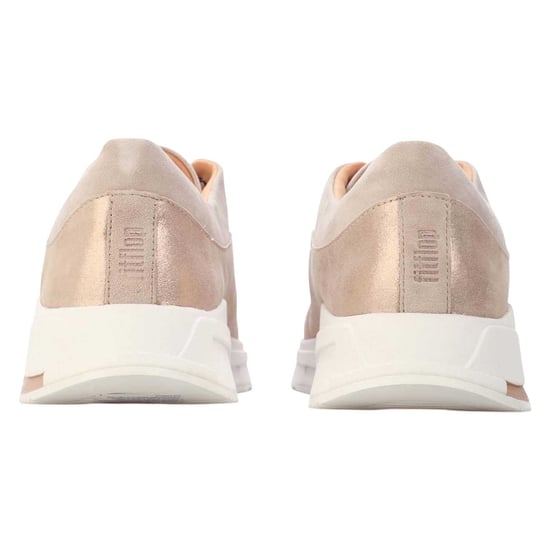 Fit Flop Dames/Dames Freya Suède Trainers (Beige) - Image 2
