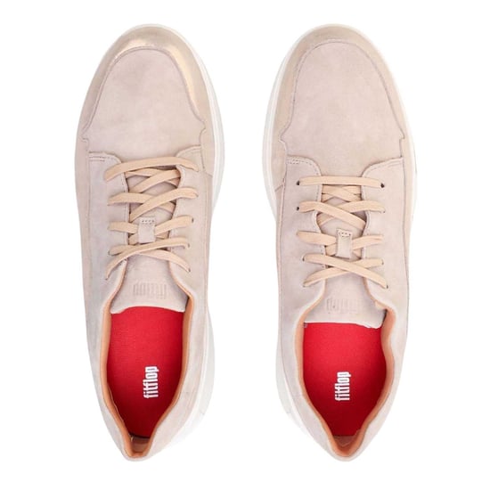 Fit Flop Dames/Dames Freya Suède Trainers (Beige) - Image 4